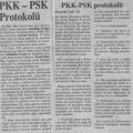 PKK ile PSK arasinda anlasma