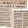 PKK ile Kürt Hizbullahi ortak protokol imzaladi (Ethem Barzani)
