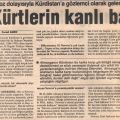 Helmut Oberdiek: Kürt halkina hep kanli baharlar.