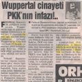 Cemil Isik 17 Aralikta Wuppertalda PKK tarafindan öldürüldü