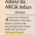 Adanada ARGK infazi, Masallah Söyler