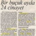 Diyarbakirda 1,5 ayda 24 cinayet