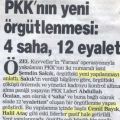PKKnin yeni yeni örgütlenmesi; Sakik yerine Çürükkaya, Bayik da kaçar