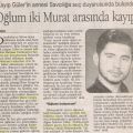 Silvanda kaybolan Murat Güler için Batman Savciligina basvuru