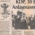 Faysal Dagli: 2nci güney savasi (PKK-pesmerge savasi, siyasi cinayetler vs.