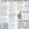 Süryaniler hk. seri, Atatürk pulu
