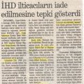 IHD Istanbul subesi iade edilenlere destek sundu (tek-tek olay).