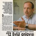 1991 ya da 1992de Tempo dergisinde iki farklı makale vardı.